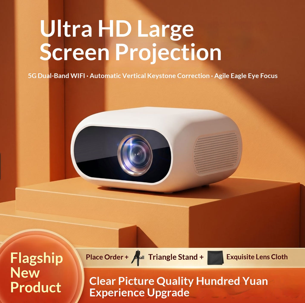 Proiettore Smart Ultra HD 1080P - Home Cinema Premium