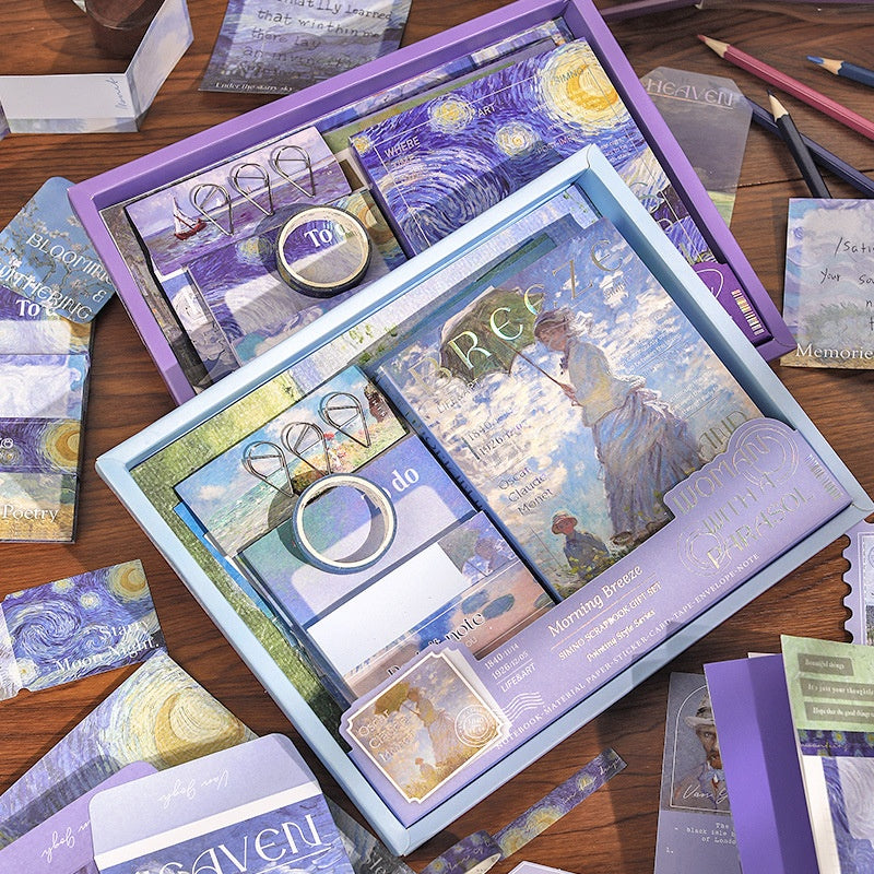 Kit Diario Creativo Stile Retrò - Agenda A6 con Accessori | Idea Regalo